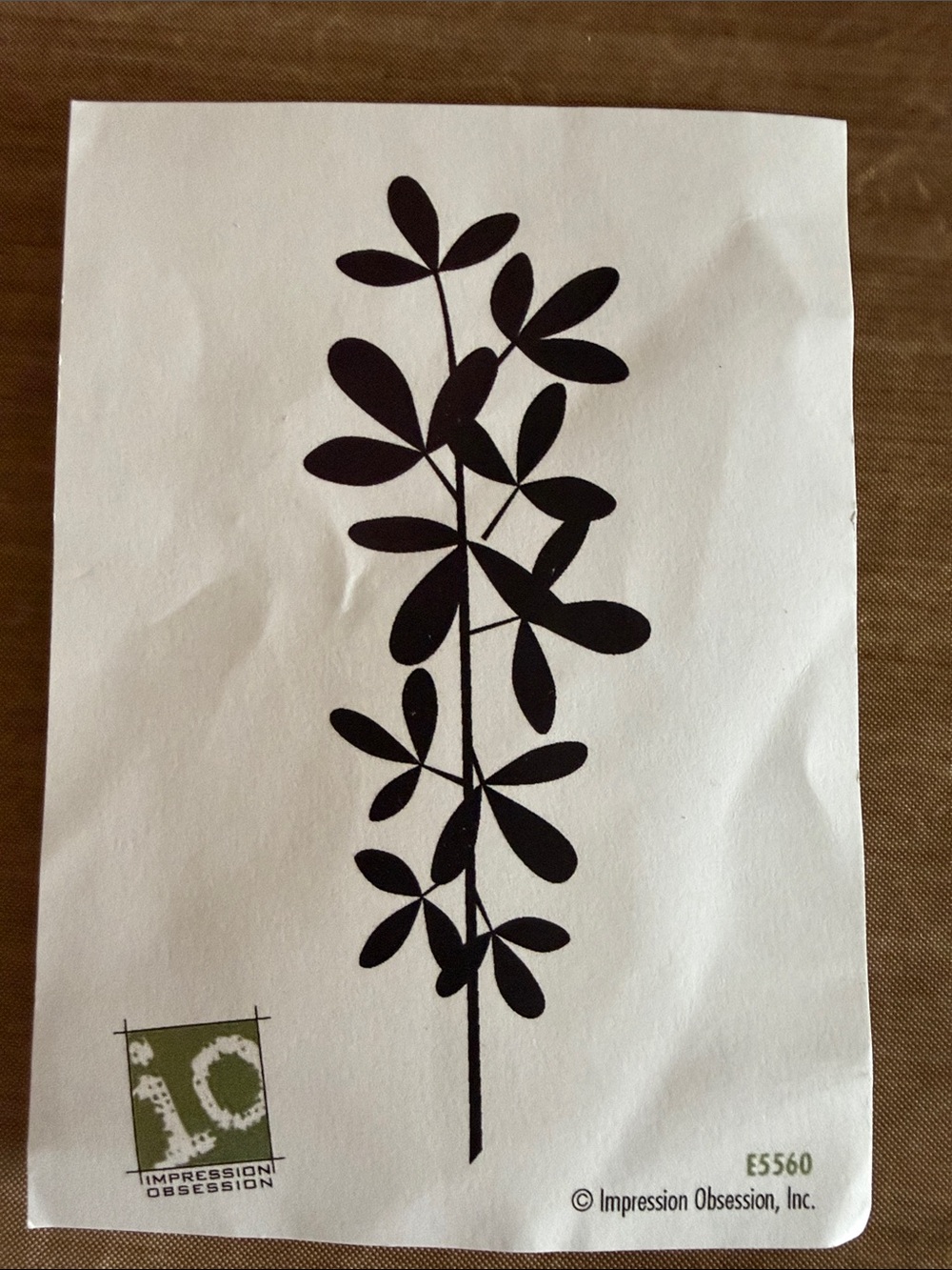 Impression Obsession Botanical Stem Stamp